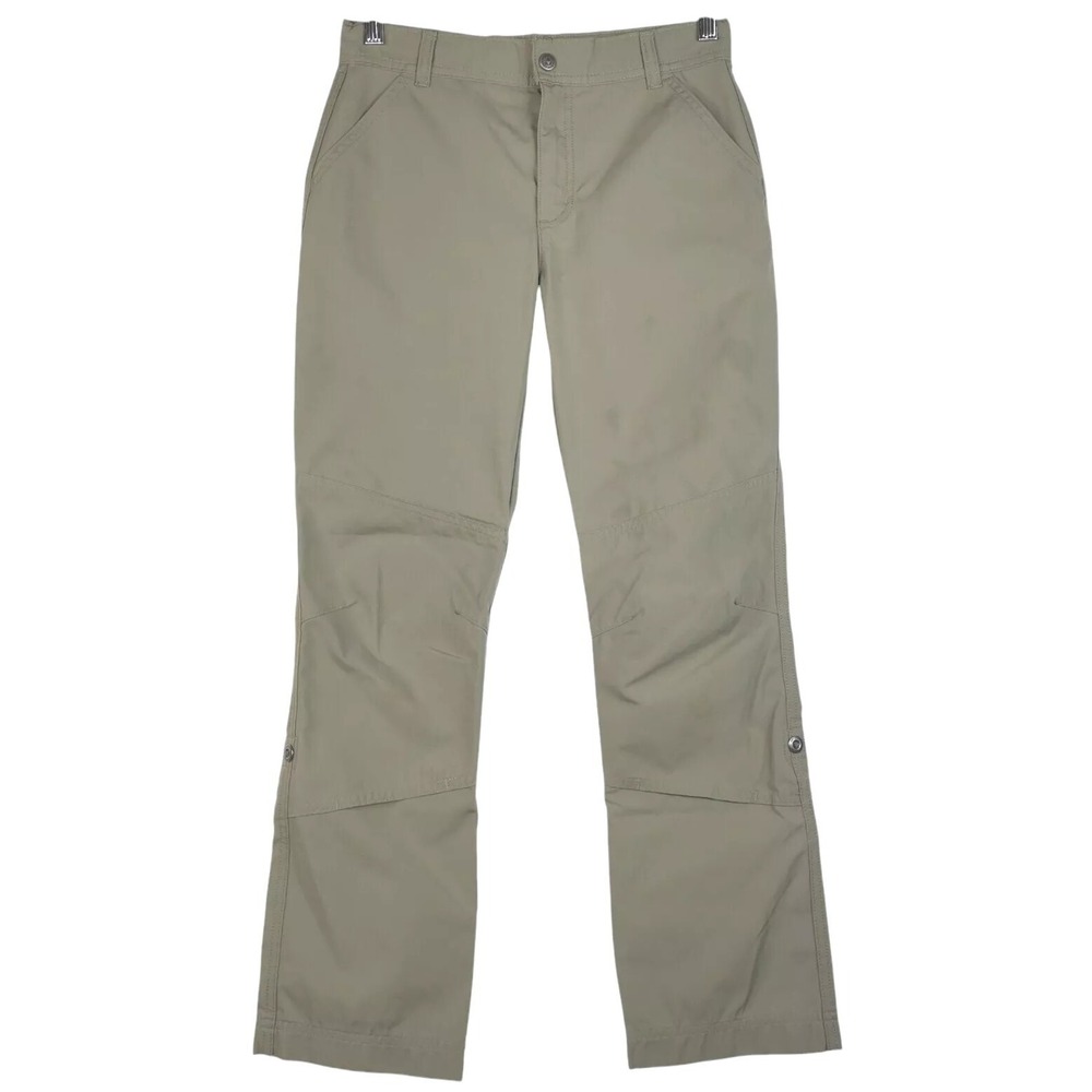 PATAGONIA Girls green‎ Pants Size L 26x27 Girls "Convertible Roll Up" hiking